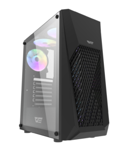 Datorchassi Darkflash DK150 + 3 RGB fläktar